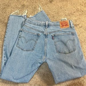 Levi’s skinny high rise 501